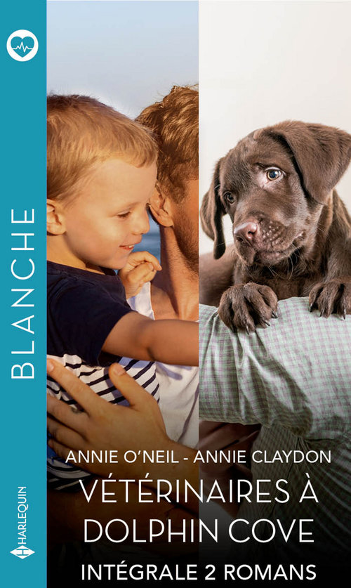 Couverture ebook de Intégrale "Vétérinaires à Dolphin Cove", de Annie Claydon, Annie O'Neil