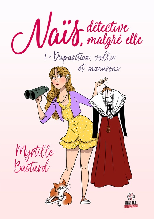 ebook cover of Disparition, vodka et macarons, by Myrtille Bastard