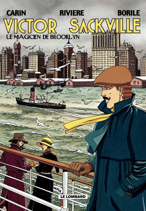 Couverture ebook de Victor Sackville - tome 15 - Le Magicien de Brooklyn, de Borile/Riviere/Carin