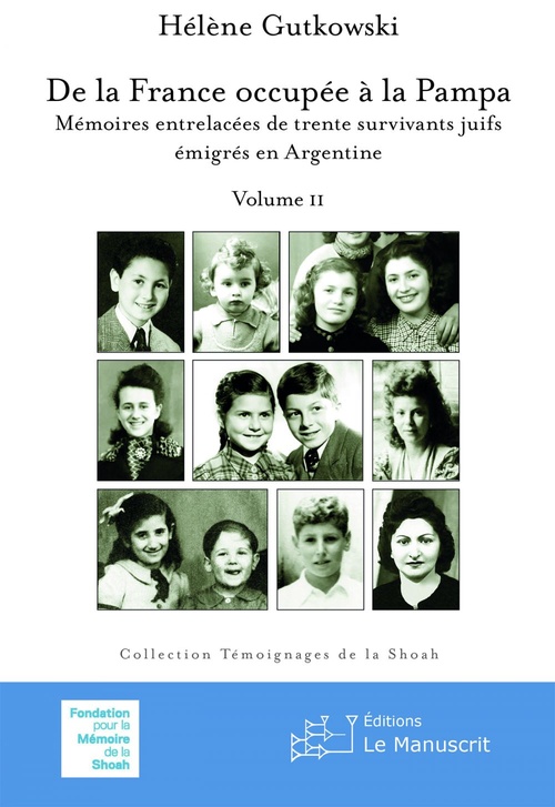 ebook cover of De la France occupée à la Pampa, by Hélène Gutkowski