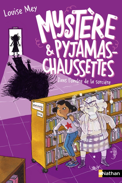 Couverture ebook de Mystère et Pyjamas-Chaussettes - tome 4: Dans l'ombre de la sorcière, de Louise Mey