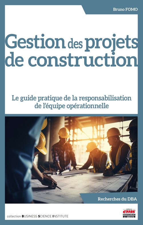 ebook cover of Gestion des projets de construction, by Bruno Fomo