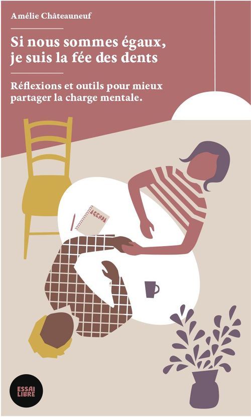Couverture ebook de Si nous sommes égaux je suis la fée des dents, de Amelie Chateauneuf