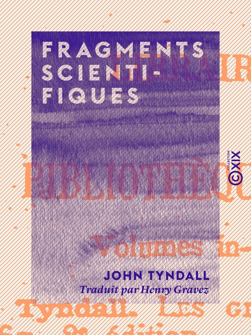 ebook cover of Fragments scientifiques, by John Tyndall