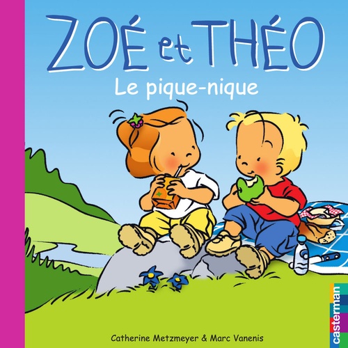 Couverture ebook de Zoé et Théo (Tome 27) - Le Pique-nique, de Metzmeyer/Vanenis
