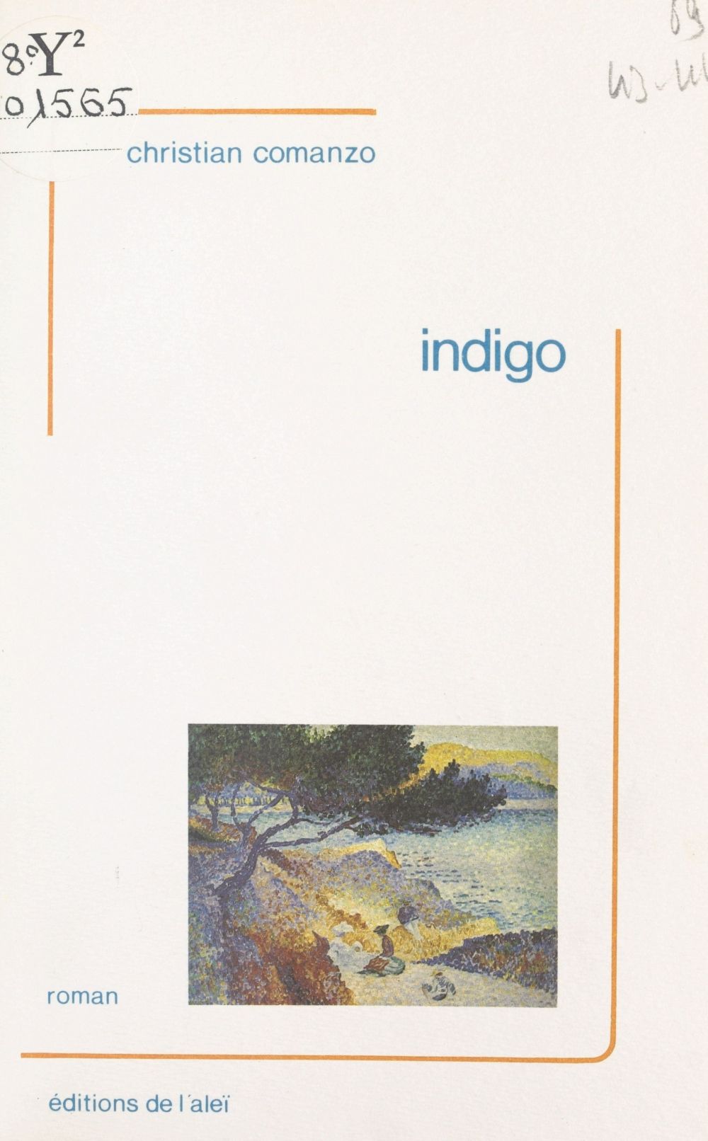 Couverture ebook de Indigo, de Christian Comanzo