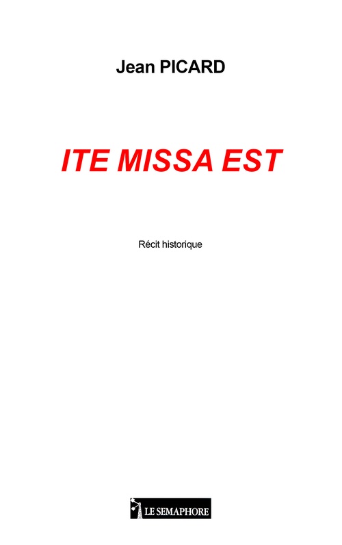 ebook cover of ITE MISSA EST, by Jean Picard