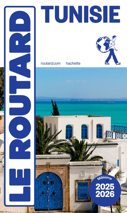 Couverture ebook de Guide du Routard Tunisie 2025/26, de Collectif