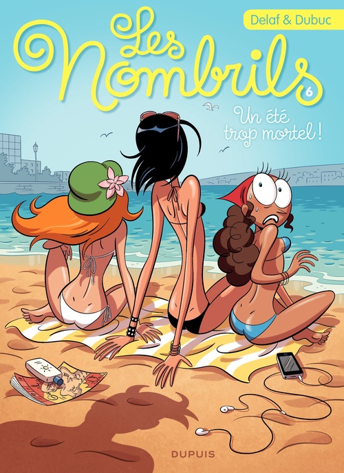 ebook cover of Les Nombrils - Tome 6 - Un été trop mortel, by Maryse Dubuc, Delaf