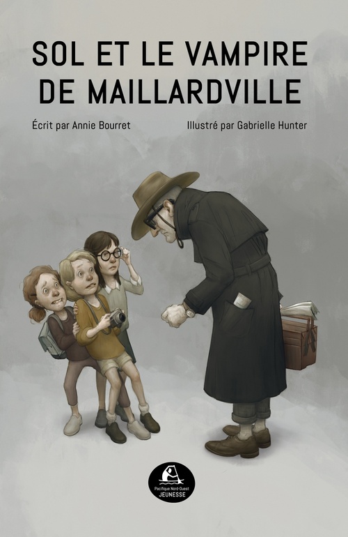 ebook cover of Sol et le vampire de Maillardville, by Annie Bourret