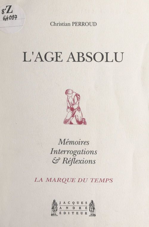 Couverture ebook de L'âge absolu, de Christian Perroud
