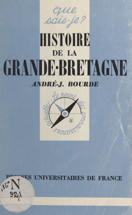 Couverture ebook de Histoire de la Grande-Bretagne, de Andre-Jean Bourde