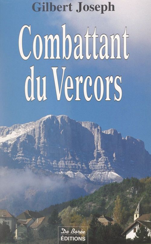 ebook cover of Combattant du Vercors, by Gilbert Joseph