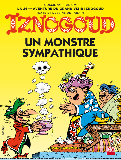 Couverture ebook de Iznogoud - tome 26 - Un monstre sympathique, de René Goscinny, Jean Tabary