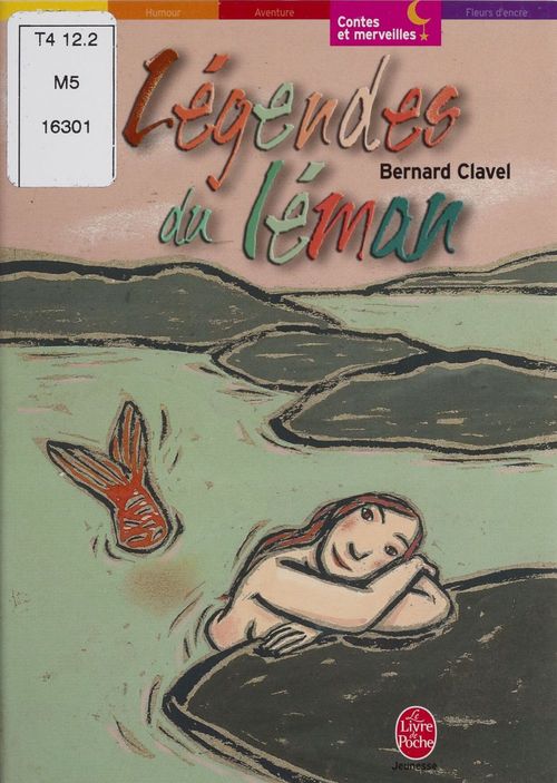 ebook cover of Légendes du Léman, by Bernard Clavel