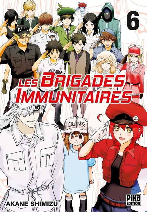 ebook cover of Les Brigades Immunitaires T06, by Akane Shimizu