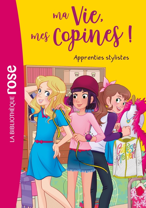 Couverture ebook de Ma vie, mes copines 23 - Apprenties stylistes, de Catherine Kalengula