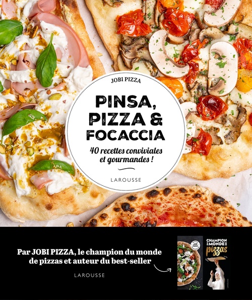 ebook cover of Pinsa, pizza et focaccia, by Jobi Pizza