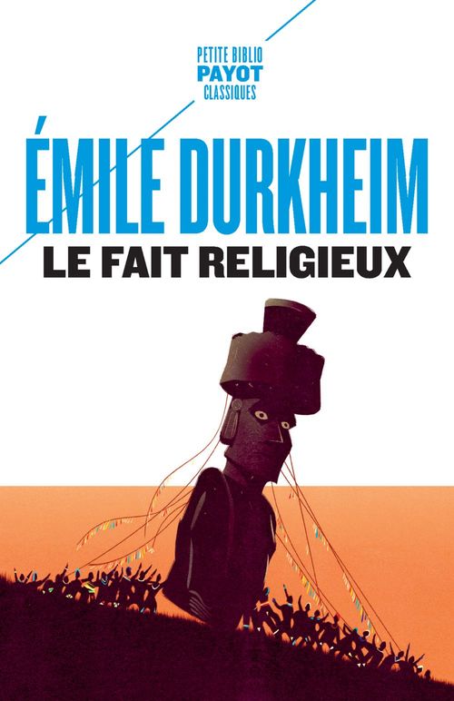 Couverture ebook de Le fait religieux, de Emile Durkheim
