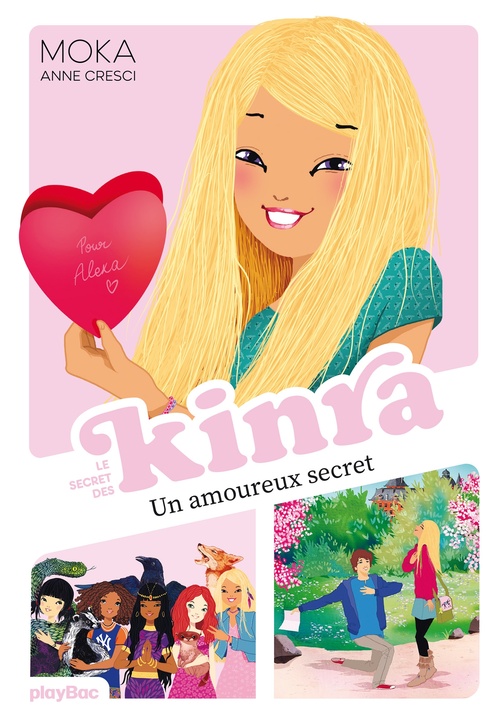 ebook cover of Kinra Girls - Un amoureux secret - Tome 15, by Anne Cresci, Moka
