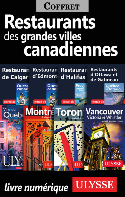 ebook cover of Restaurants des Grandes Villes Canadiennes, by Collectif