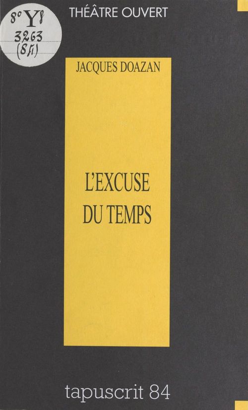 ebook cover of L'excuse du temps, by Jacques Doazan
