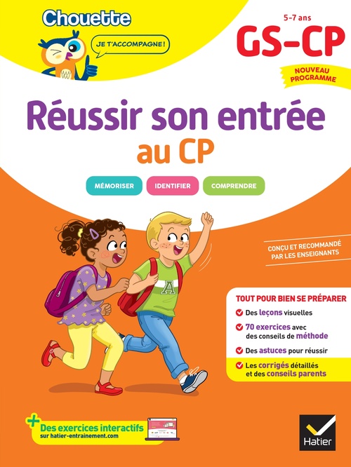 ebook cover of Chouette - Réussir son entrée en CP, by Ginette Grandcoin-Joly, Catherine Ruchmann