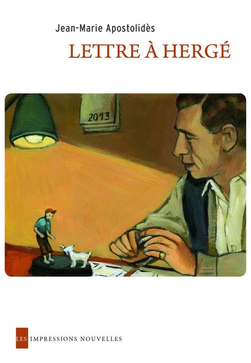 ebook cover of Lettre à Hergé, by Jean-Marie Apostolidès
