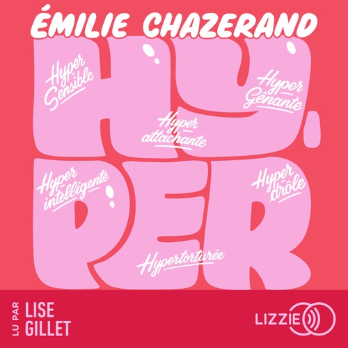 Couverture audiobook de Hyper, de Émilie Chazerand