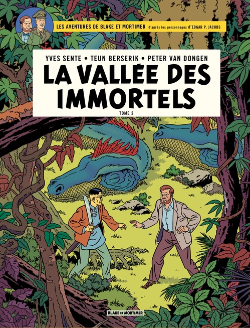Couverture ebook de Blake et Mortimer - Tome 26 - La Vallée des Immortels - Menace sur Hong Kong - Tome 2, de Yves Sente, Teun Berserik, Peter Van dongen