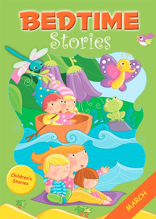 ebook cover of 31 Bedtime Stories for March, by Bedtime Stories, Sally-Ann Hopwood
