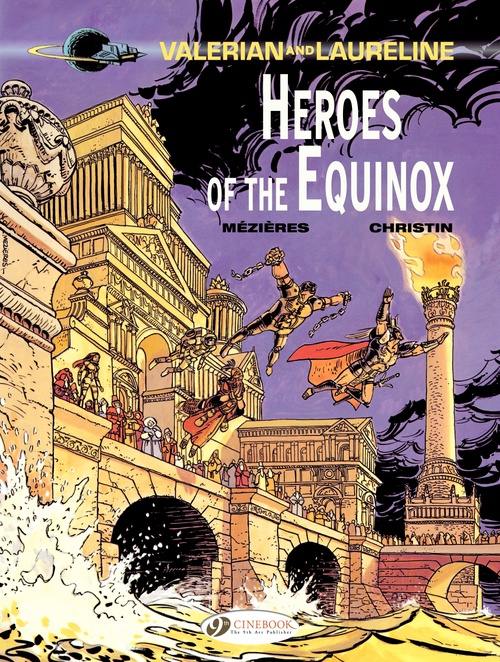 Couverture ebook de Valerian & Laureline - Volume 8 - Heroes of the Equinox, de Pierre Christin, Jean-claude Mézières