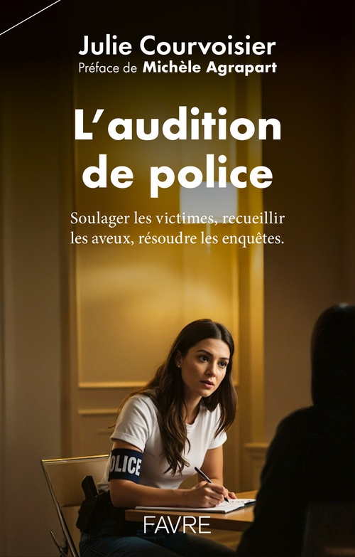ebook cover of L'audition de police - Soulager les victimes, recueillir les aveux, résoudre les enquêtes, by Julie Courvoisier