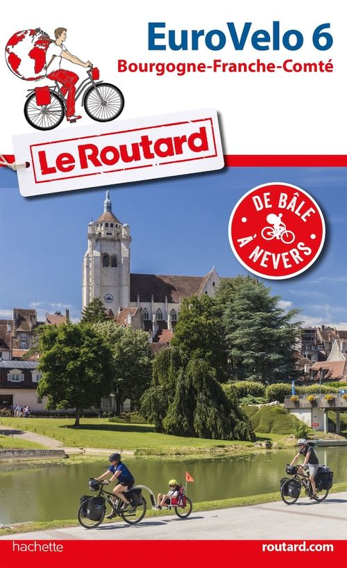 Couverture ebook de Guide du Routard Euro vélo 6, de Philippe Gloaguen