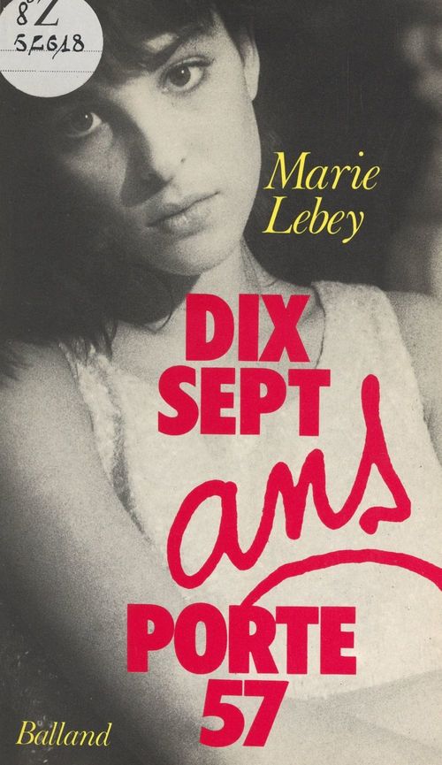 Couverture ebook de Dix-sept ans, porte 57, de Marie Lebey
