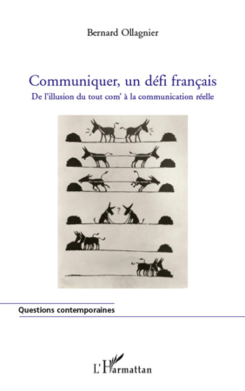 Couverture ebook de Communiquer, un défi français, de Bernard Ollagnier