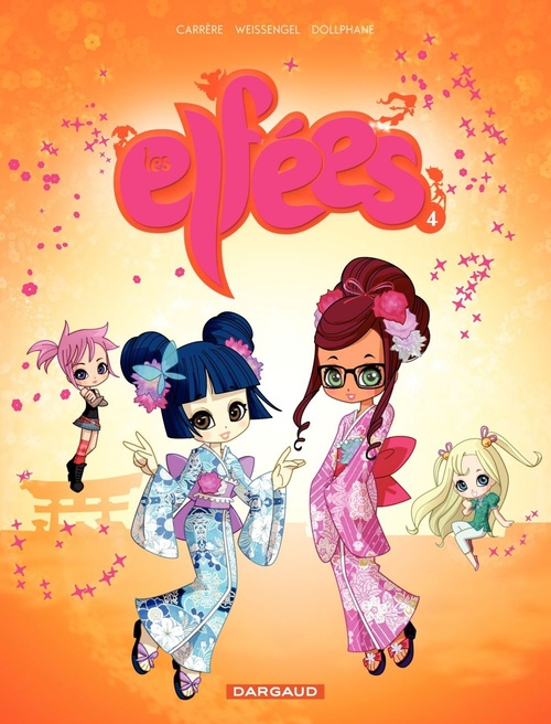 Couverture ebook de Les Elfées - Tome 4, de Serge Carrère, Weissengel, Dollphane