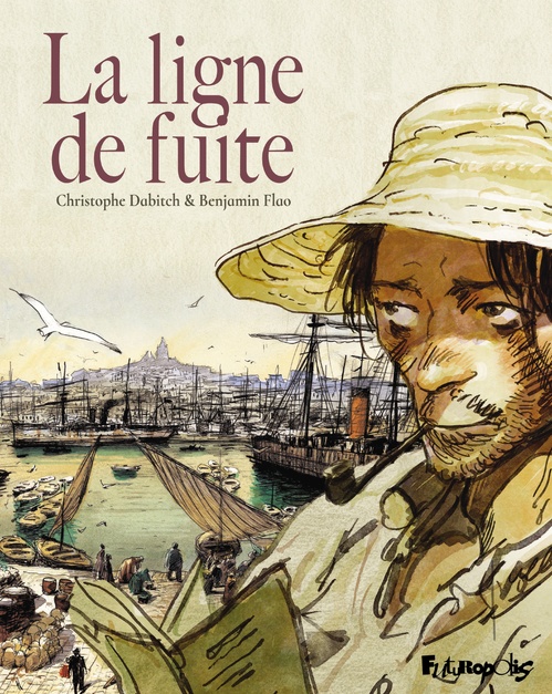 Couverture ebook de La Ligne de fuite, de Christophe Dabitch, Benjamin Flao