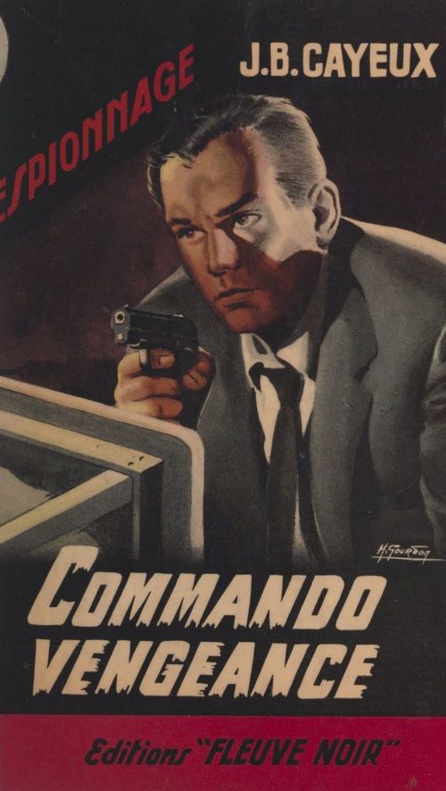 ebook cover of Commando vengeance, by J.-B. Cayeux
