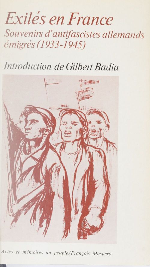 Couverture ebook de Exilés en France, de Gilbert Badia
