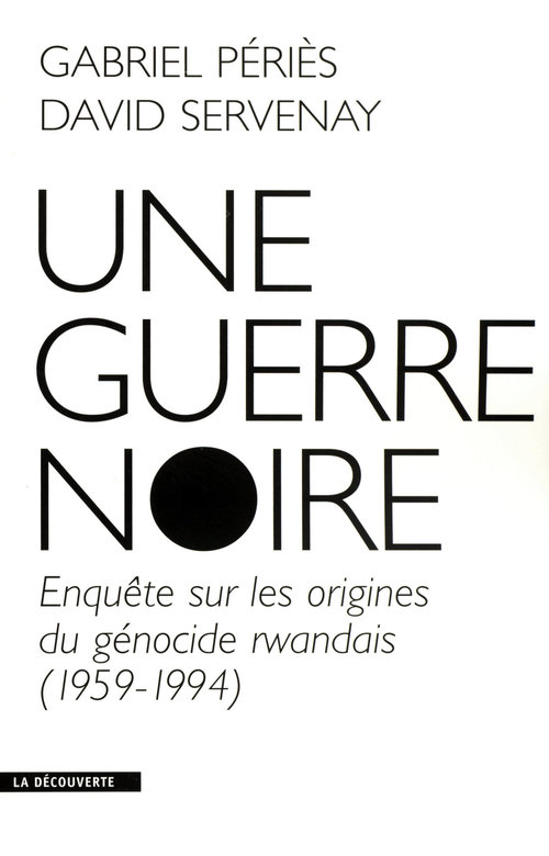 ebook cover of Une guerre noire, by David Servenay, Gabriel Peries