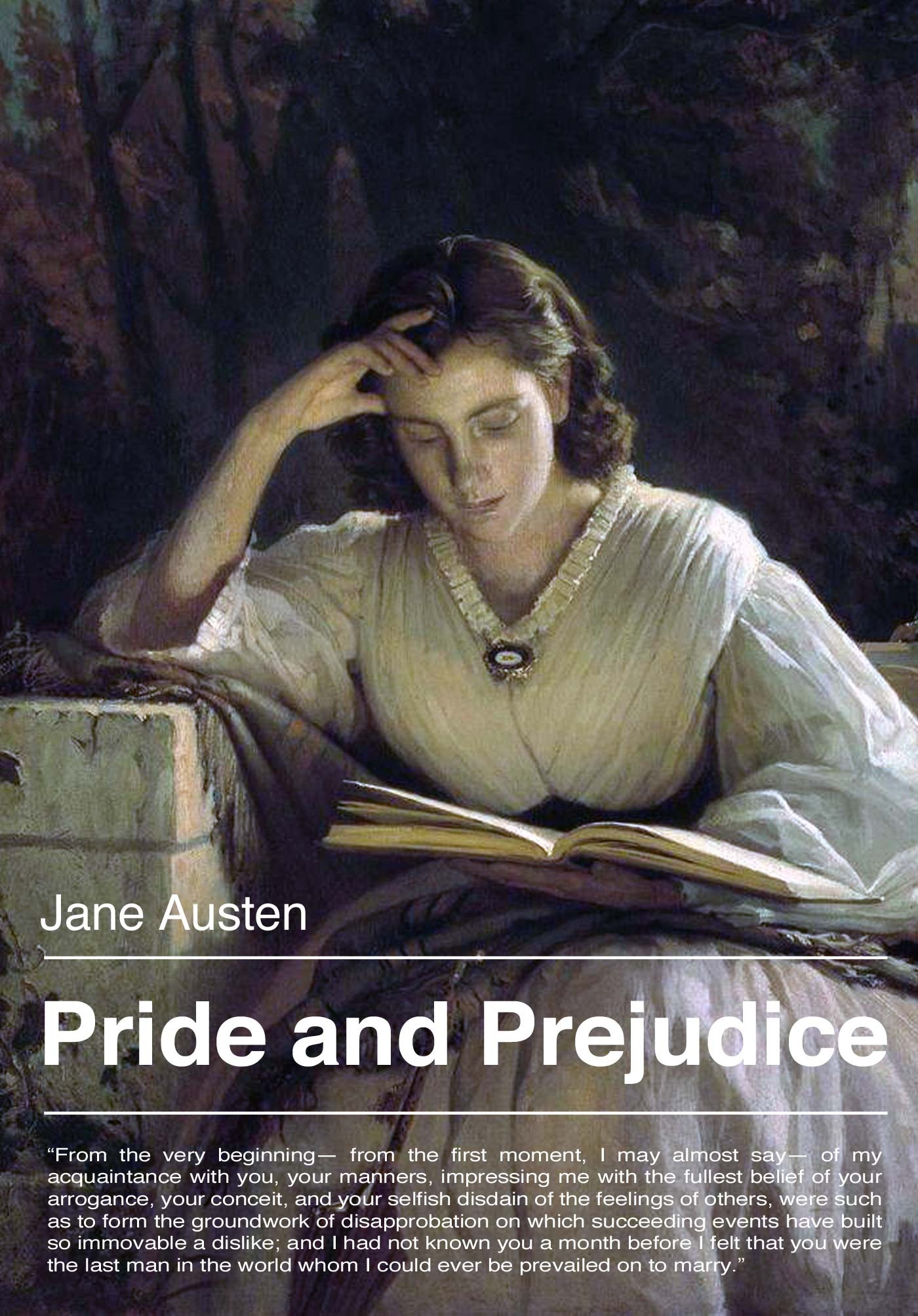 Couverture ebook de Pride and Prejudice, de Jane Austen