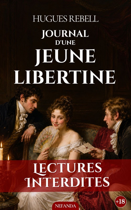 Couverture ebook de Journal d'une jeune libertine, de Hugues Rebell