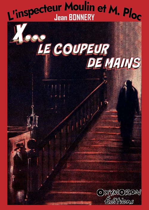 ebook cover of X... le coupeur de mains, by Jean Bonnery