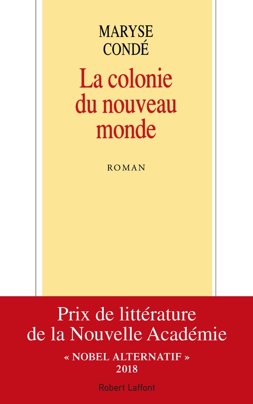 Couverture ebook de La colonie du nouveau monde, de Maryse Condé