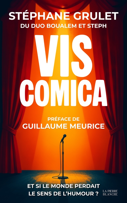 Couverture ebook de Vis Comica, de Stéphane Grulet