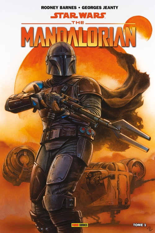 ebook cover of Star Wars : The Mandalorian T01, by Rodney Barnes
