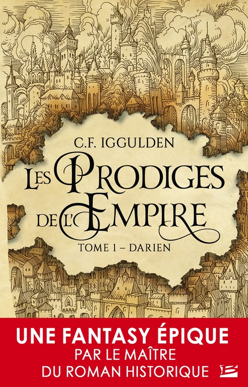 ebook cover of Les Prodiges de l'Empire, T1 : Darien, by Conn Iggulden