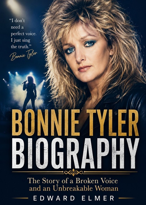 ebook cover of Bonnie Tyler Biography, by Edward Elmer