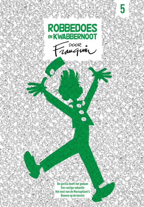 Couverture ebook de Robbedoes en Kwabbernoot door Franquin 5, de Franquin